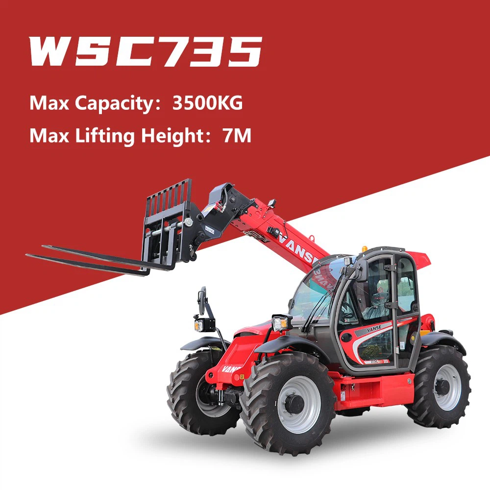 telescopic boom forklift